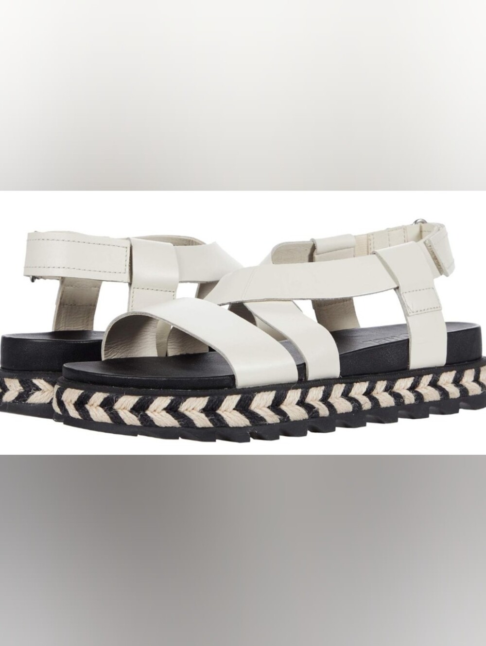 Sorel Women's Roaming Leather T-Strap Platform Sandals Size 9.5 Used Exc - Picture 2 of 11